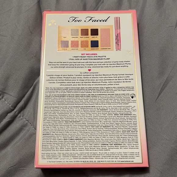 Too Faced Pop The Cork limited edition makeup set, NEW! - Picture 3 of 6